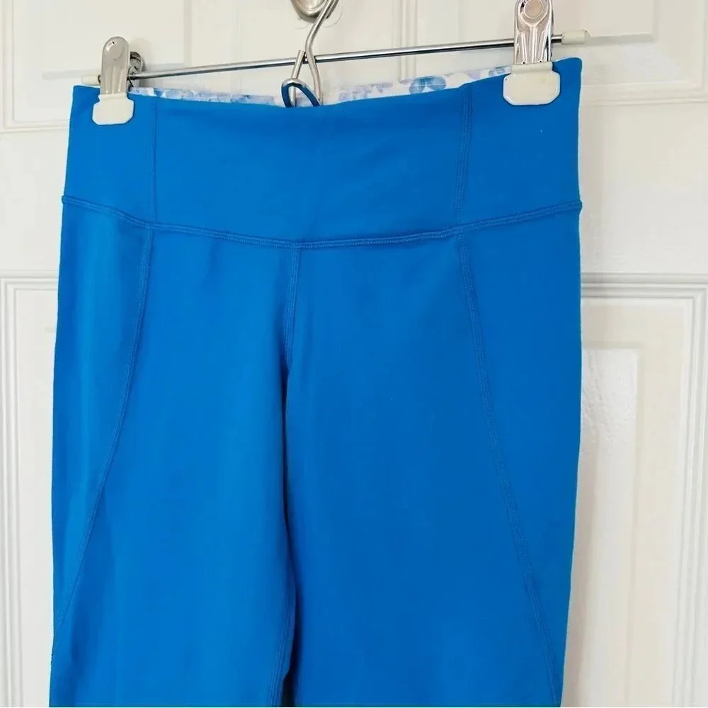 Lululemon Athletica Cropped High Waisted Athletic Flare Pant
